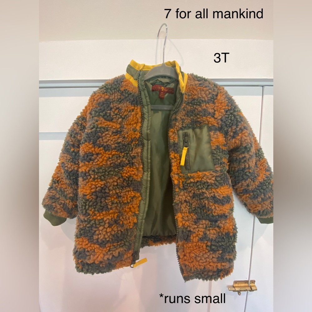 7 For All Mankind Toddler Coat